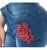 Import Embroidery Skinny Ripped High Waist Womens Denim Stretch Pants Biker Jeans Women from China