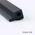 Import EPDM extrusion profiles sponge EPDM material foaming rubber seals strip from China