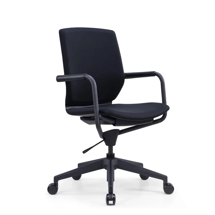 Ergonomic mesh office chair seat back sliding design