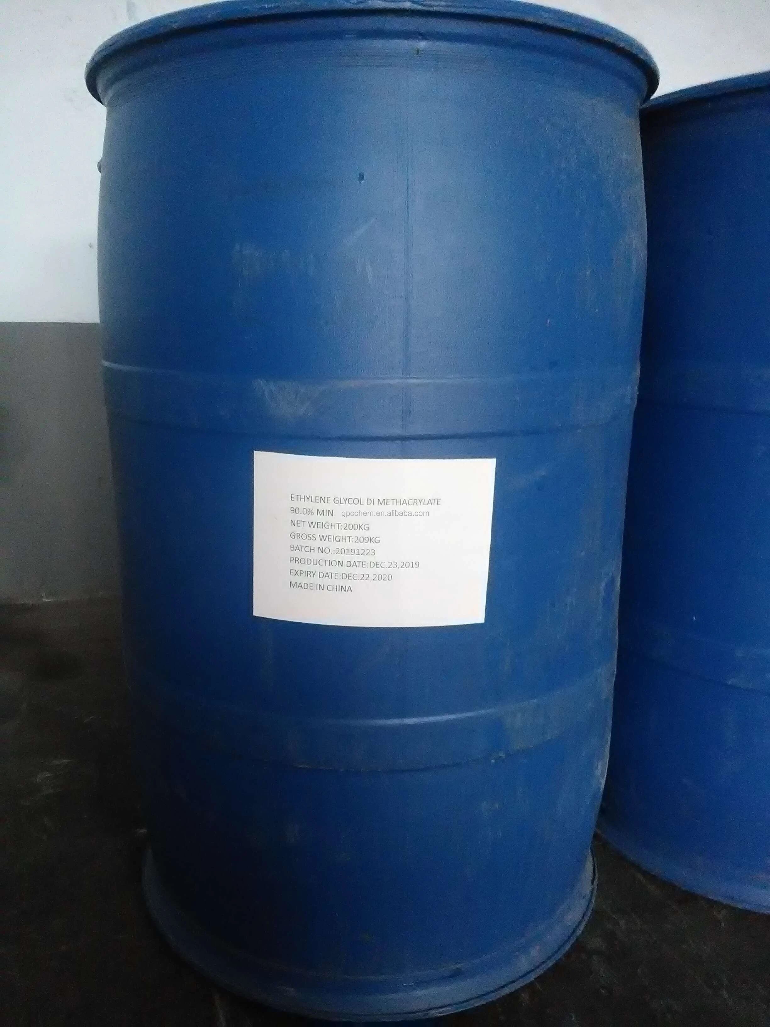 Ethylene Glycol Dimethacrylate (EGDMA) 99.0% MIN CAS NO 97-90-5 Colorless Liquid