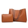 European American fashion rhombic chain women pu leather handbags wholesale handbag set