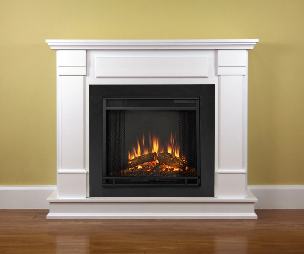 European MDF indoor Wood burning Fireplace Mantel