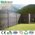Import European Popular Outdoor decorative wood plastic garden fence from China