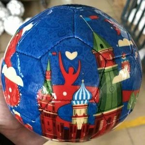 European team player photo printing soccer balls/footballs 2019 with small MOQ