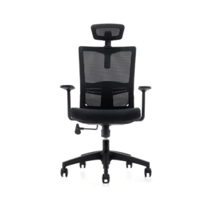 Executive Mesh Height Adjusted Head Rest Ergonomic Back Mobile Wheels Commercial Furniture Office Chair