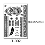 Eyebrow Microneedel Decal Cards Brown Peel Off Sticker Tattoo Mwk Henna Tattoo Sticker Arabic Waterproof Back Pack Priva