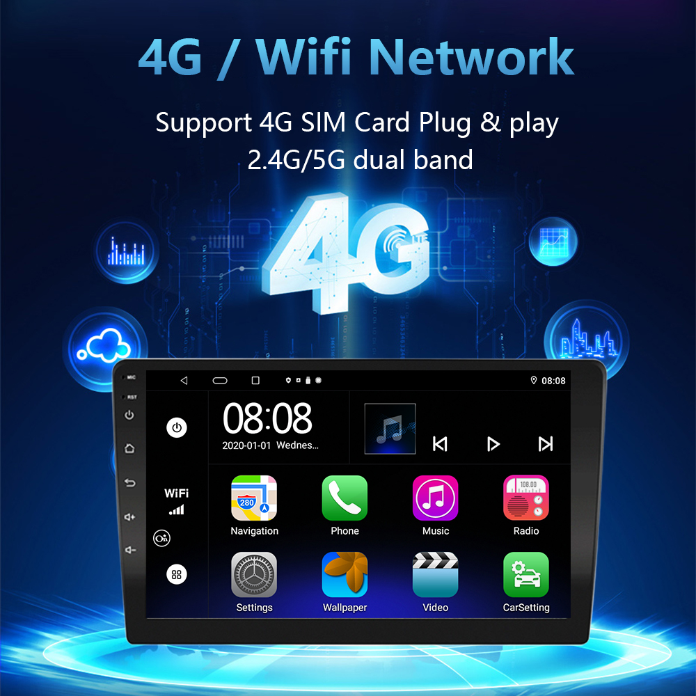 Buy Ezonetronics Universal 10 Inch Android 10 Octa Core 6g 128g Support ...