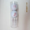 Factory Custom 2 piece white golf ball and tee for promotion