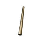 Factory Custom Non-standard Size Extruding Precision Cutting Gold Anodized Round Aluminum Pipe
