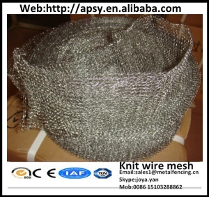Factory demister used fiilter mesh 40mm to 914mm width liquid and gas filtering screen copper,SUS,Monel knitted wire mesh