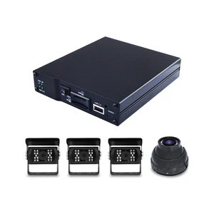 Factory Direct new design 4 ch car black box video recorder with 3g gps