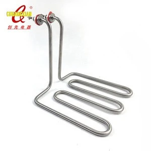 Factory direct sale 304 stainless steel tubular electric heating element for electric deep fryer parts