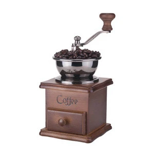 Factory direct sale, cheap, fashionable and beautiful, adjustable thickness,  Manual hand-cranked coffee grinder