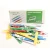 Import Factory direct sale D shape 8cm binder clip colorful paper fastener for office school supplies from China