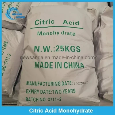 Factory Direct Sales White Crystalline Powders Citric Acid Monohydrate Bp Citric Acid