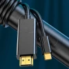 Factory Outlet Store in audio &amp; video cables black 4k30hz cable adapter usb c to hdmi