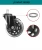 Factory price 2.5 inch furniture casters transparent PU wheels universal wheels boss chair casters furniture carts casters