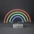 Import factory price cheap indoor metal table lamp usb multicolor rainbow led neon light from China