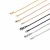 Import Factory Price Gold/Steel Gold/Black  Snake Necklace Chain Fashion Stainless Steel Jewelry Chains 0.9//1.5/2MM from China