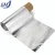 Import Factory price silvery aluminum foil fiberglass cloth/fabric for wallet and bags rfid blocking material from China