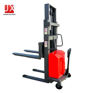 Factory Sales 1500kg 1.6M 2M Full Electric Stacker Walkie Semi Electric Pallet Stacker Self loading Stacker