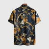 Factory supplier eco friendly short sleeve hawaii style shirt men