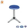 Factory supply simple style rotatable school desk bench plastic round chair drafting table