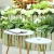 Import Factory Wholesale Cheap Bedroom Sofa Furniture 3 Bamboo Legs Mda Round Side Table Modern from China