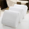Factory wholesale custom hotel linen white towel thickened cotton beauty bath towel