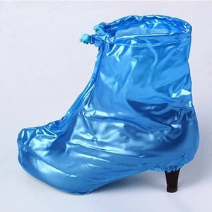 Factory wholesale plastic waterproof high heel shoes cover