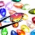 Import Fashion AB Colorful glass stone drop shape crystal sew-on stone for DIY Jewelry from China