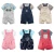 Import Fashion Baby Boy Cotton Shirt Jeans Overalls Baby T Shirt Overalls Suits from China