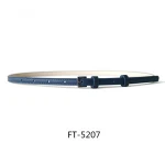 Fashion Colorful PU Thin Belt Wholesale For Women 1.0cm Fit the women dress