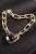 Import Fashion hot sale popular love rainbow color bracelet necklace set copper micro inlaid zircon necklace versatile accessories from China