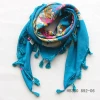 fashion polyester square scarf silk scarf shawl