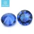 Import Fashion Round Glass Beads Stone 5.0mm Blue Sapphire Machine Cut Loose Gemstone In Stock Factory Direct Supply from China