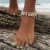 Import Fashion Summer Beach Vacation Handmade Elastic Anklet Jewelry Pendant Shell Anklet For Women from China