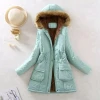 Fashion Young Girl Down Jacket For Women Cotton-Padded Warm Jacket
