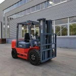 Fast Delivery Diesel Forklift Truck 3 Ton with Japanese C240 engine, 3 stage full free mast, 4.5m lifting height