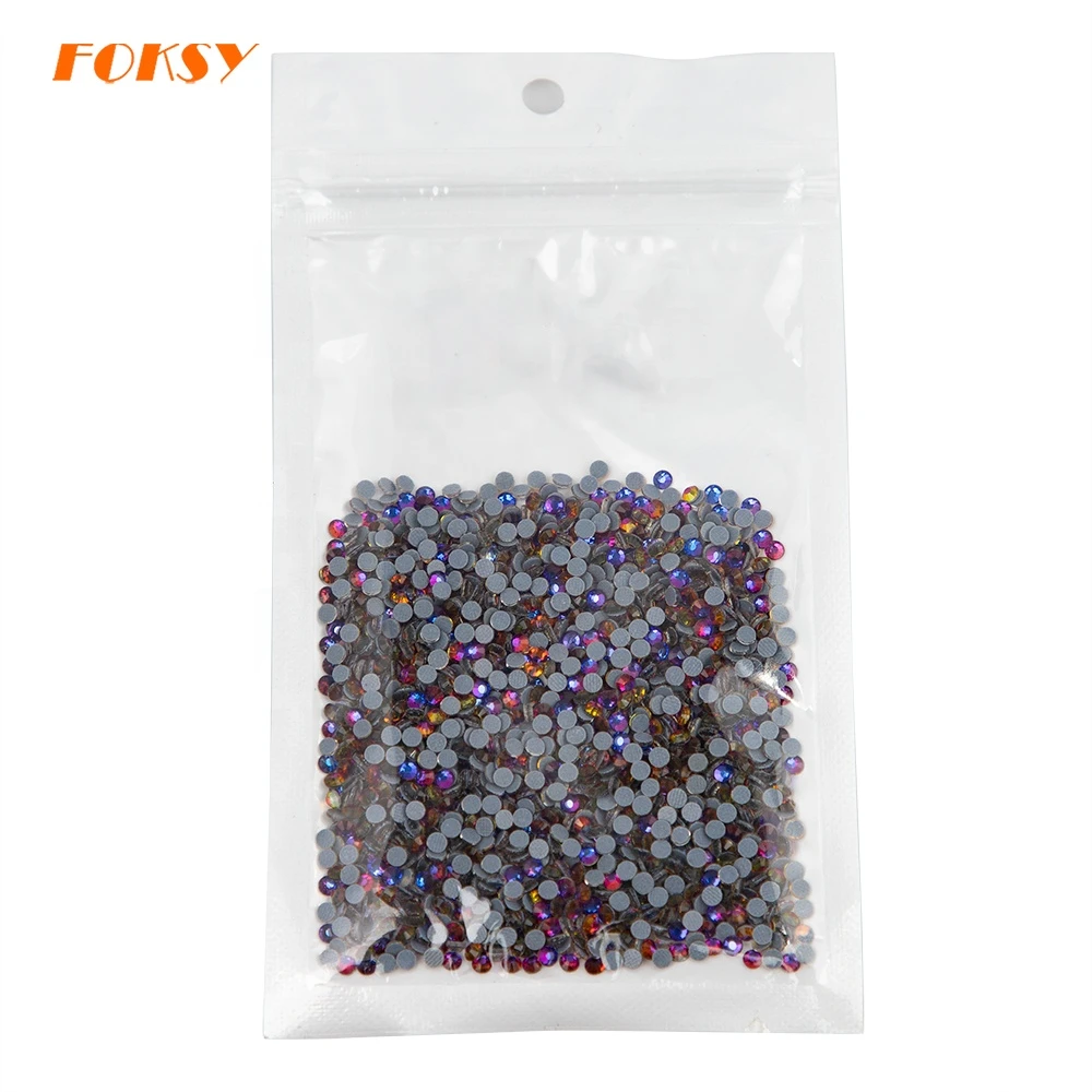 Fast Delivery Wholesale Crystal AB Hotfix Crystal Glass Rhinestone for Garment Accessories