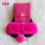 Import faux fur furry slippers and bag from China