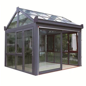 Feelingtop High Quality Custom Madefree Standing  Aluminum Garden Room Glass Sunroom Sale Prefab Sunroom