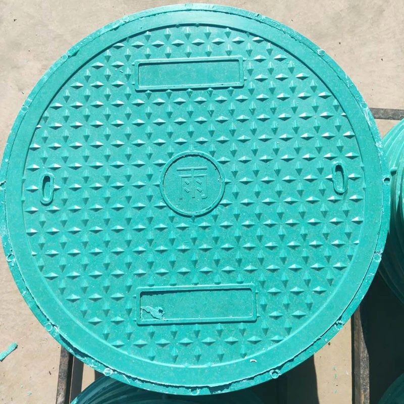 Fiberglass reinforced plastic electrical manhole covers En124 D400 composite manhole covers
