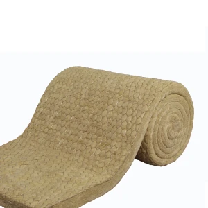 Fireproof Mineral Wool Blanket / Roll / Felt / Tape Insulation with Wire Mesh
