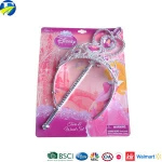 F&J brand kids girls princess plastic tiaras and crowns