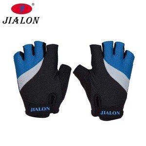 Flexible 2018 New Style 3D Gel Pad JL Bicycle Glove Half Finger Sports Gloves Breathable Racing MTB Cycle Gloves
