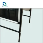 Foldable magnetic free standing poster mirror green board easel