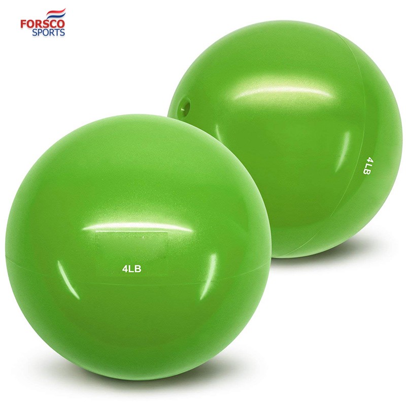 Forsco Fitness Exercise Lifting Training Soft Pvc Sand Hand Weight Toning Ball