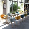 Foshan furniture factory cheap modern design fast food used tableandchair restaurant sets