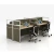 Import Foshan office 4 person workstation furniture modern modular workstation from China